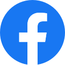 Logo facebook. Link przekierowuje poza serwis