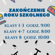 Więcej o: Uroczyste zakończenie roku szkolnego 2025/2026